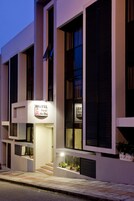 Fassade der Unterkunft