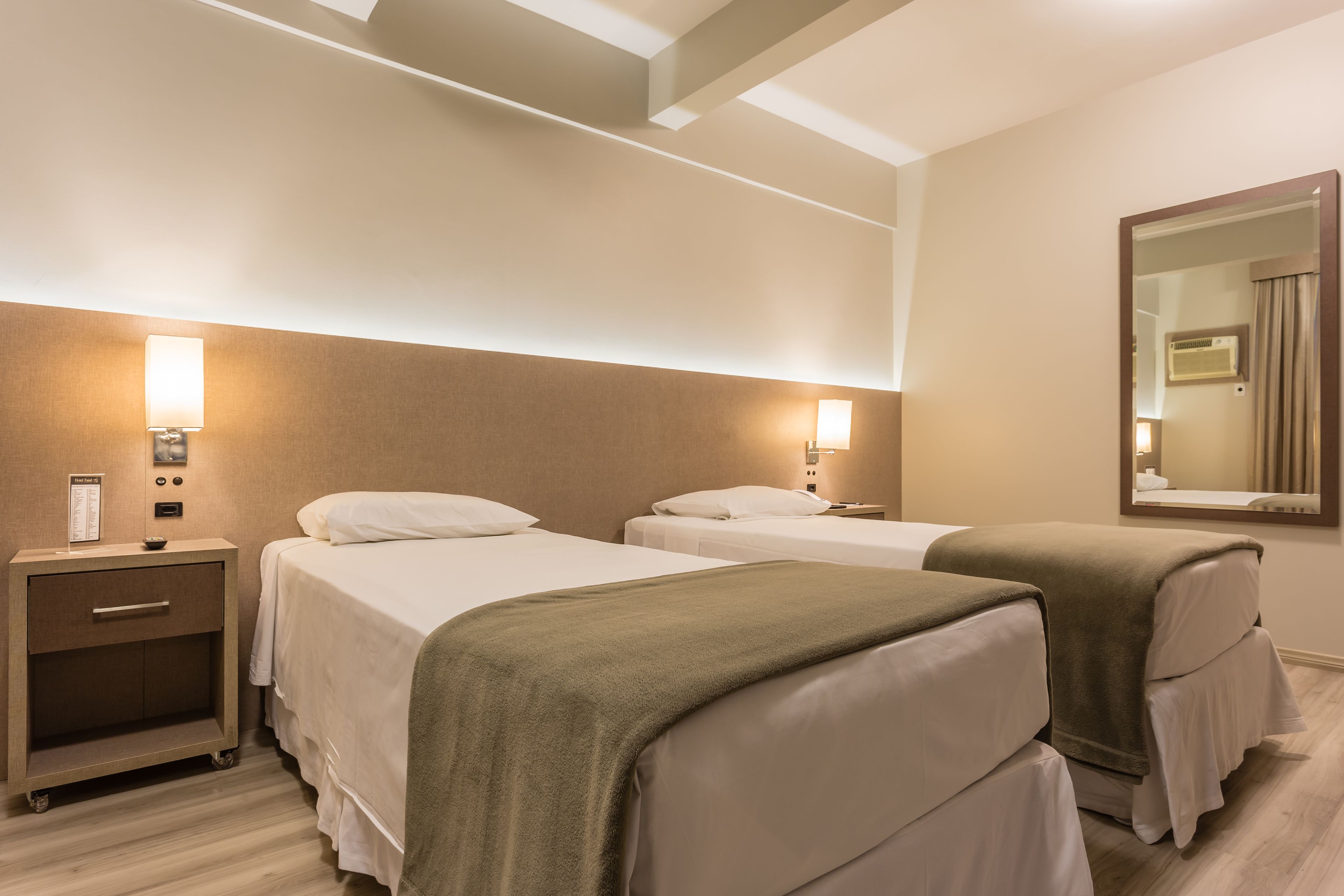 standard room, 2 single beds | minibar, in-room safe, desk, laptop workspace