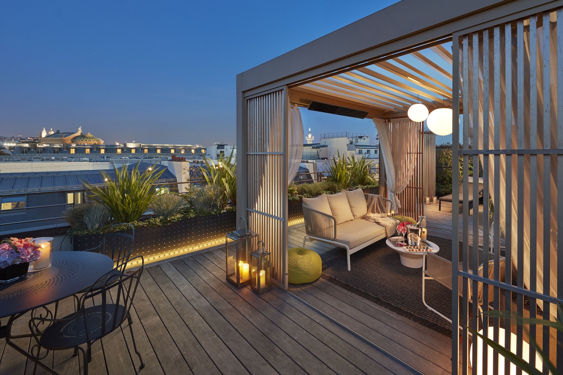 Suite panorámica | Terraza o patio