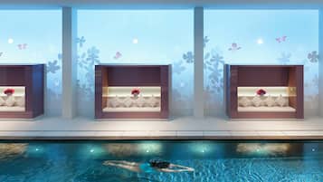 Couples treatment room(s), steam room, Turkish bath/hammam