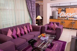 Apartment, 2 Bedrooms | Living area | DVD player - Dusit Pearl Coast Premier Hotel Apartments (Dubai)