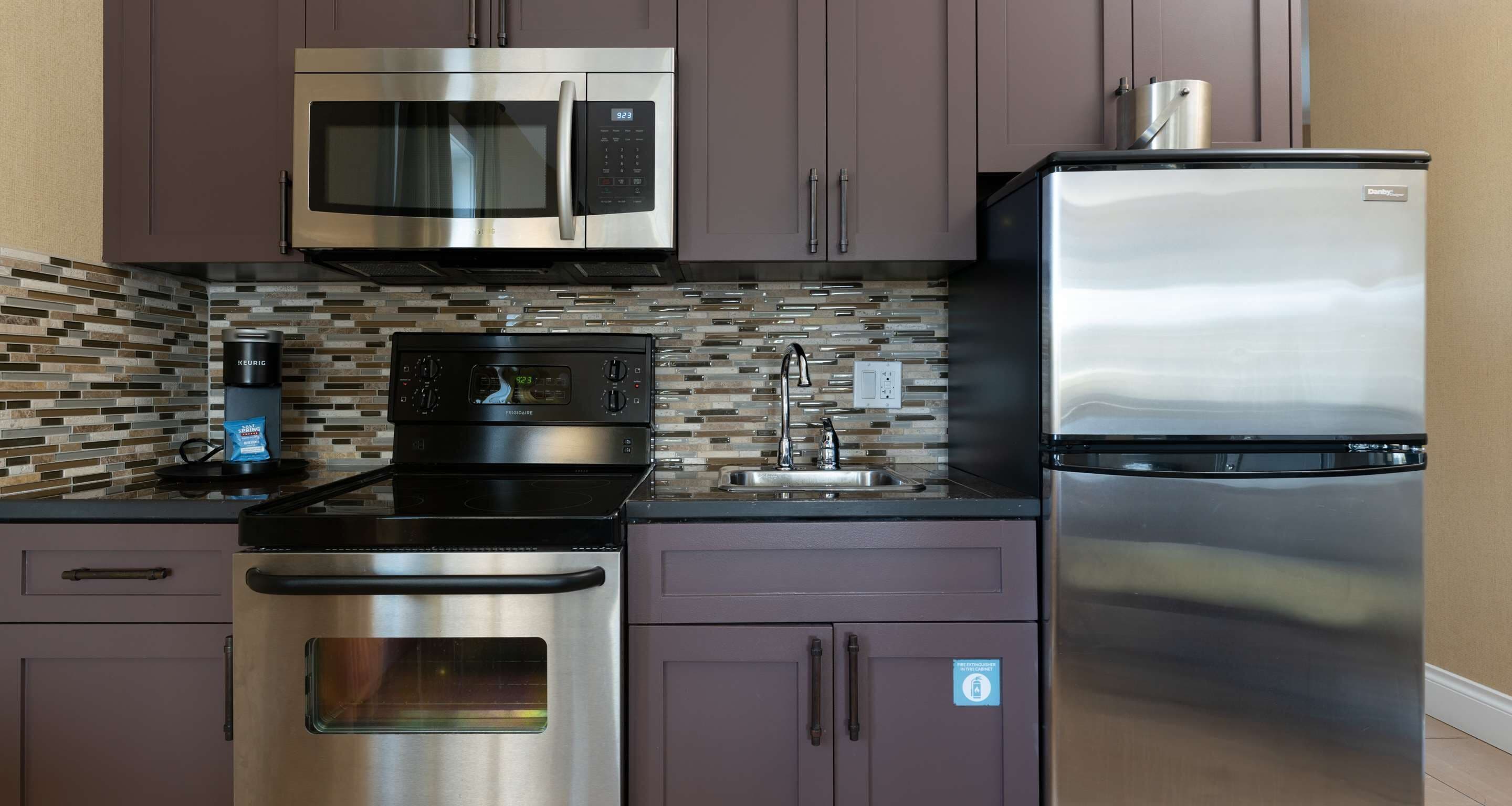 standard room, 1 king bed, non smoking, kitchen (with sofabed) | private kitchenette | mini-fridge, coffee/tea maker