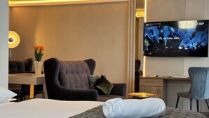 Deluxe-Leilighet, B | 1 soverom, sengetøy av topp kvalitet, safe på rommet og skrivebord
