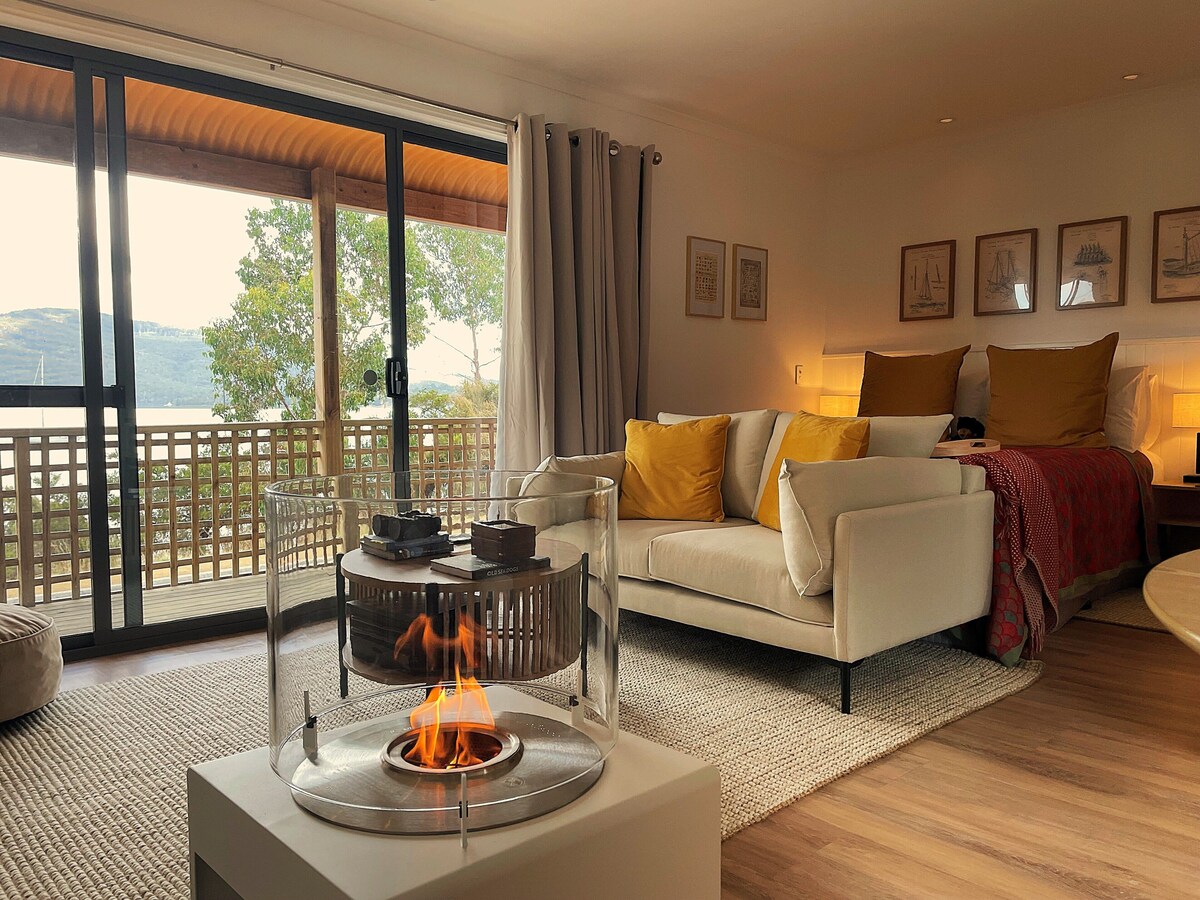 迪普湾 Driftwood Cottages 酒店 客房