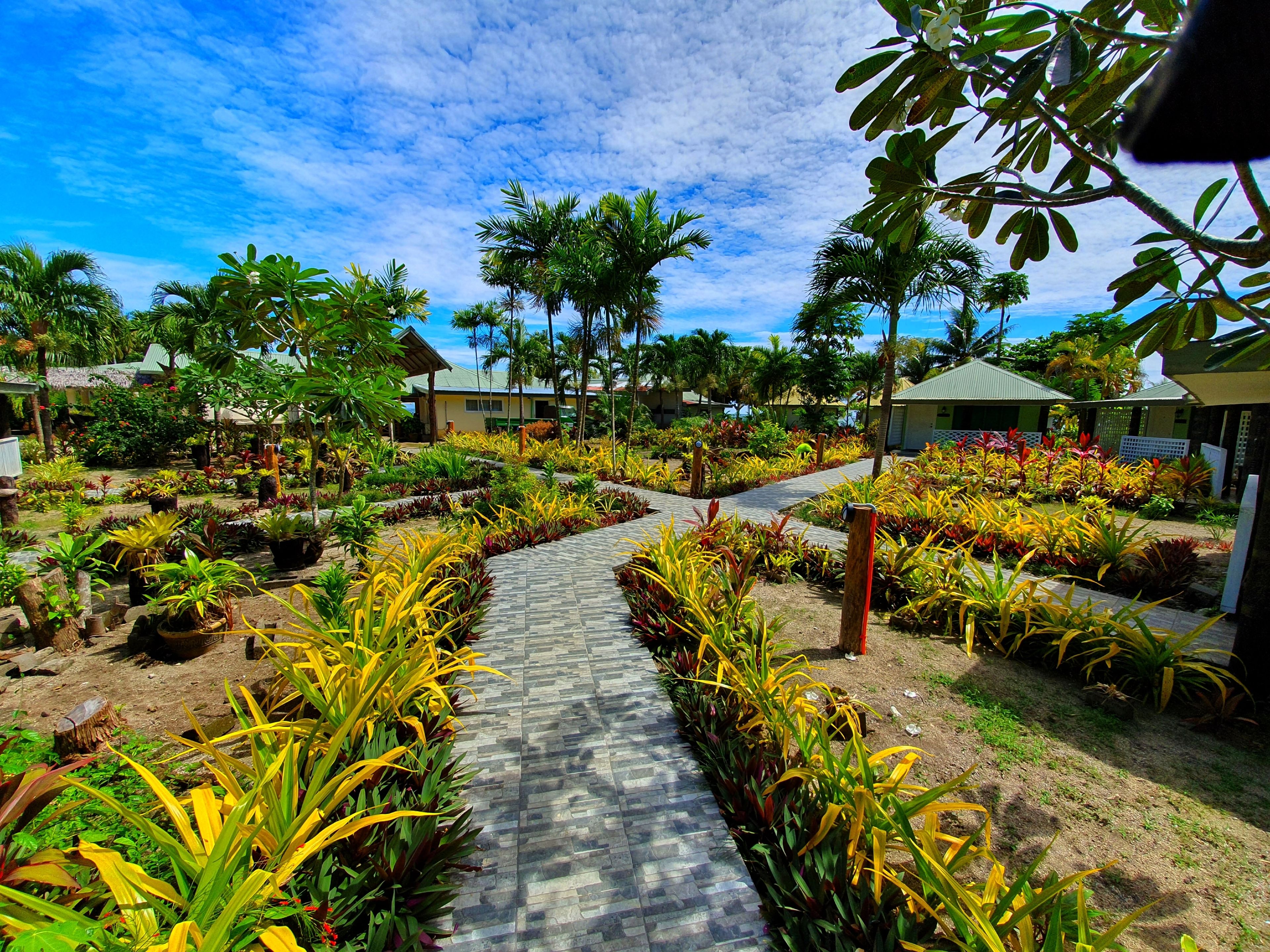Villa, aan tuin | Uitzicht vanuit de kamer