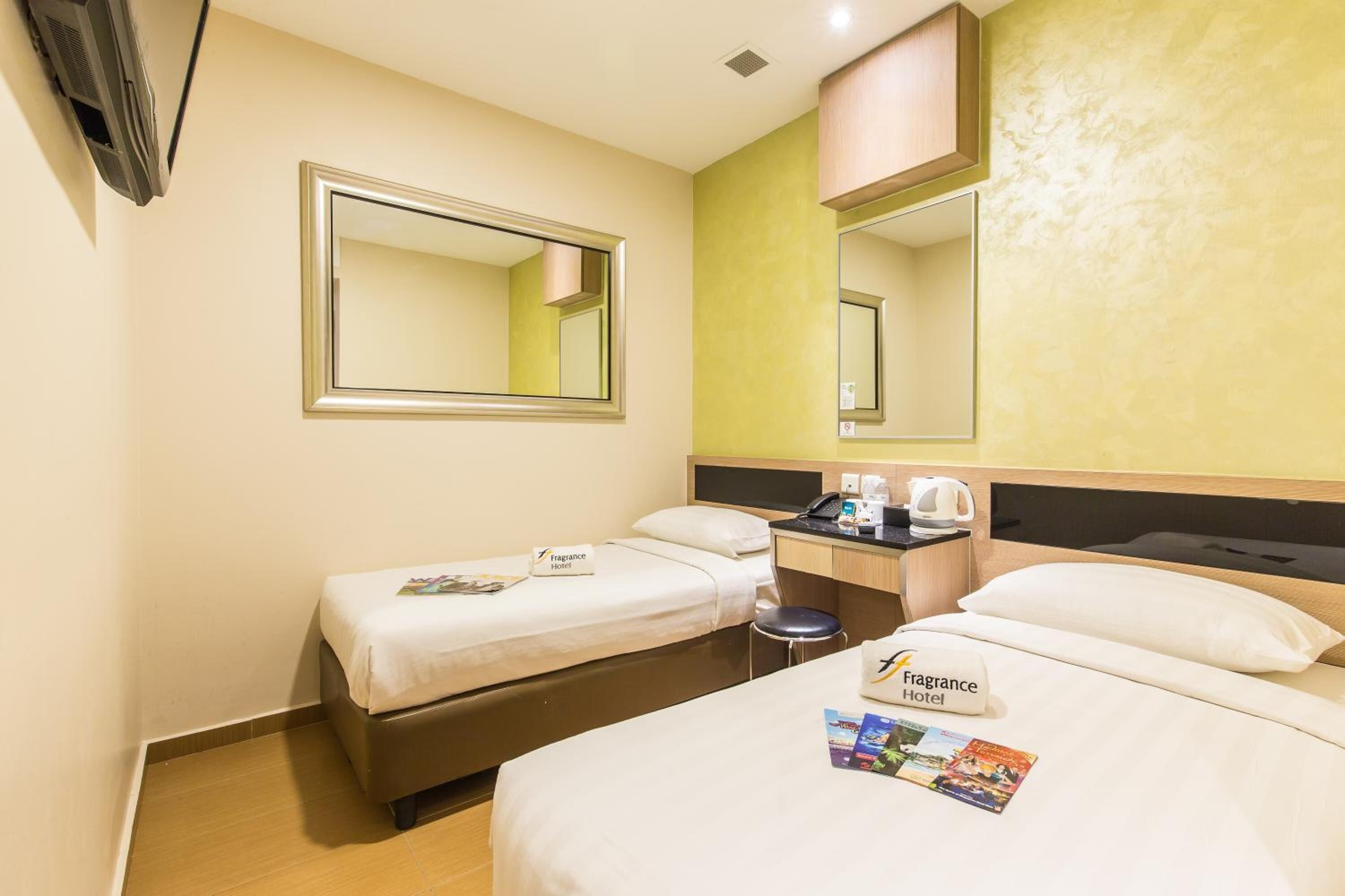 Free WiFi, bed sheets