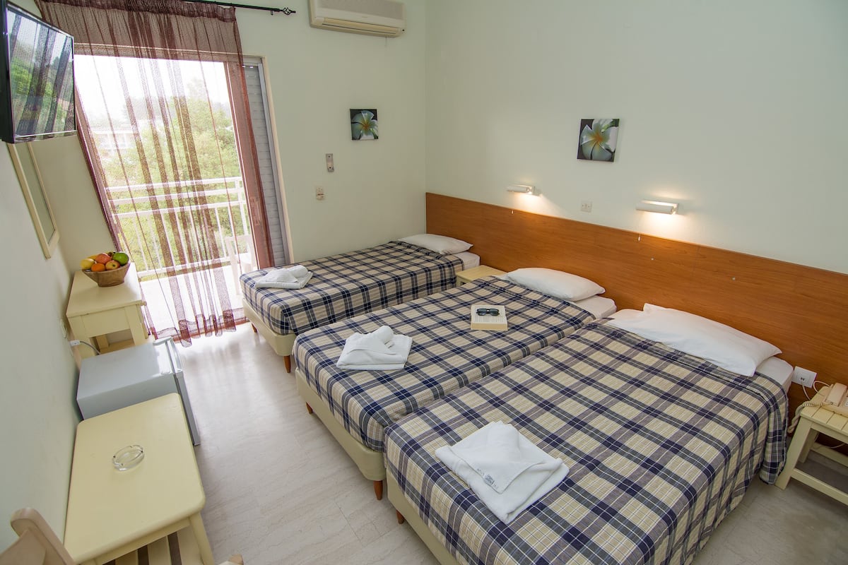 Tripla Standard | Biancheria da letto di alta qualità, materassi a doppio strato, minibar