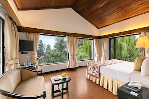 Ropa de cama de alta calidad y minibar