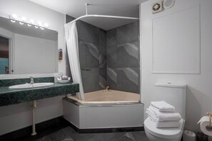 Free toiletries, hair dryer, towels, soap