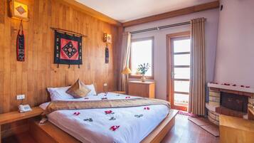 Premium bedding, memory-foam beds, minibar, in-room safe