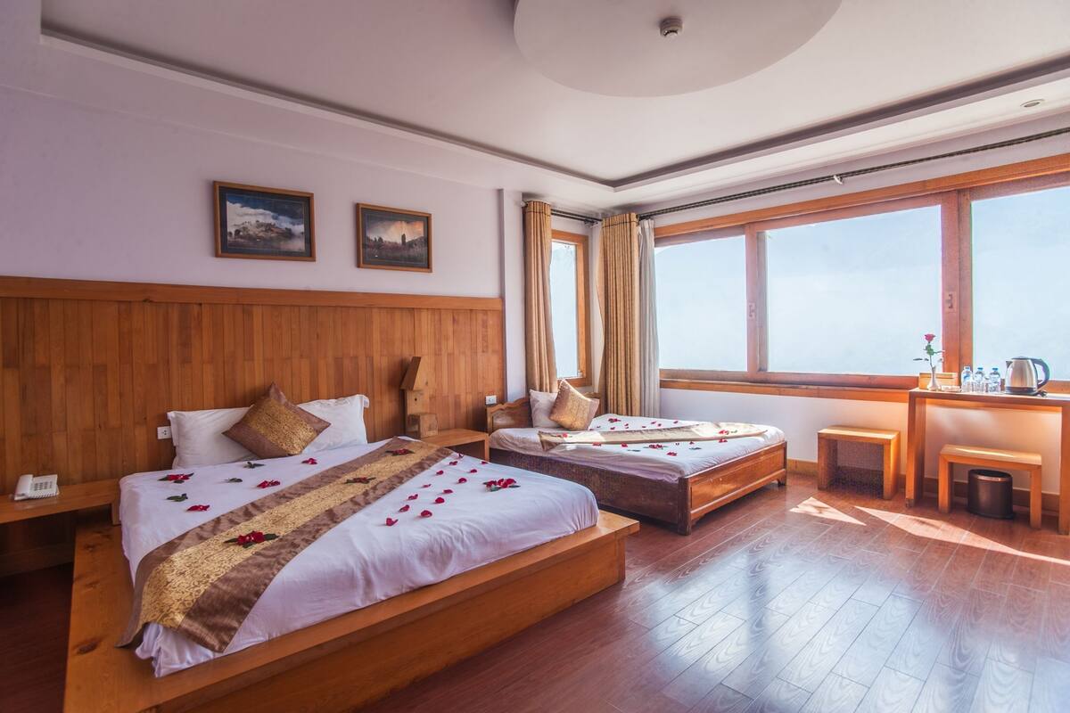 Familien-Suite | Hochwertige Bettwaren, Betten mit Memory-Foam-Matratzen, Minibar