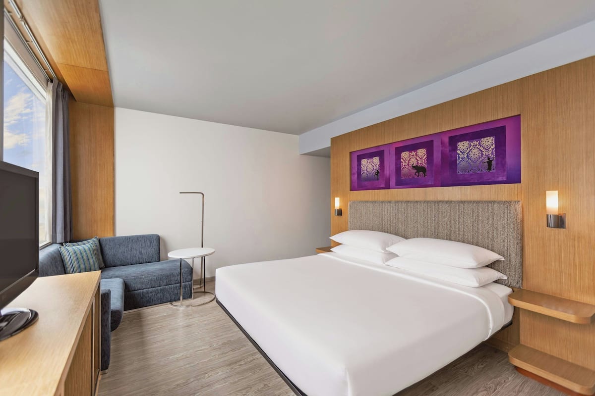 1 slaapkamer, hypoallergeen beddengoed, een minibar