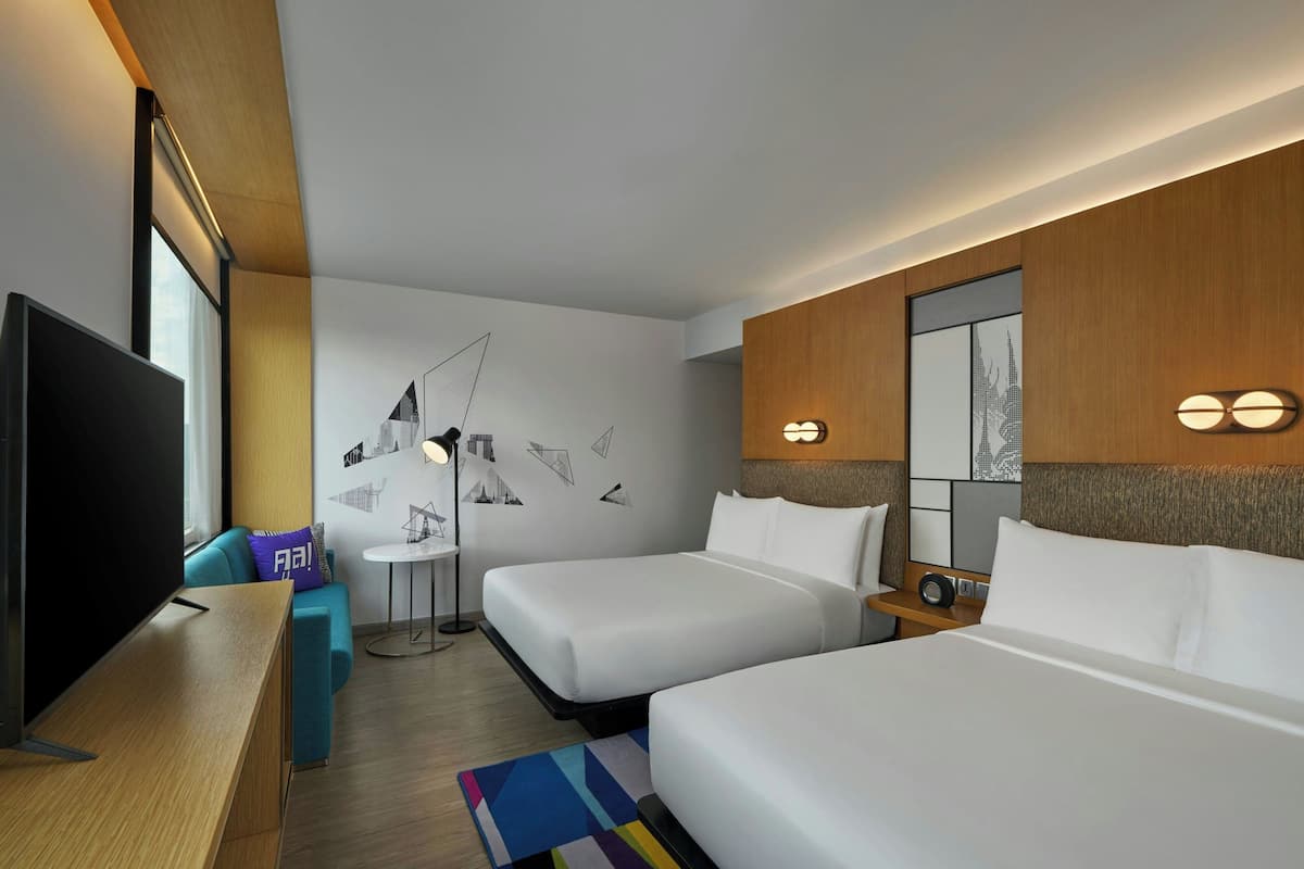 1 slaapkamer, hypoallergeen beddengoed, een minibar
