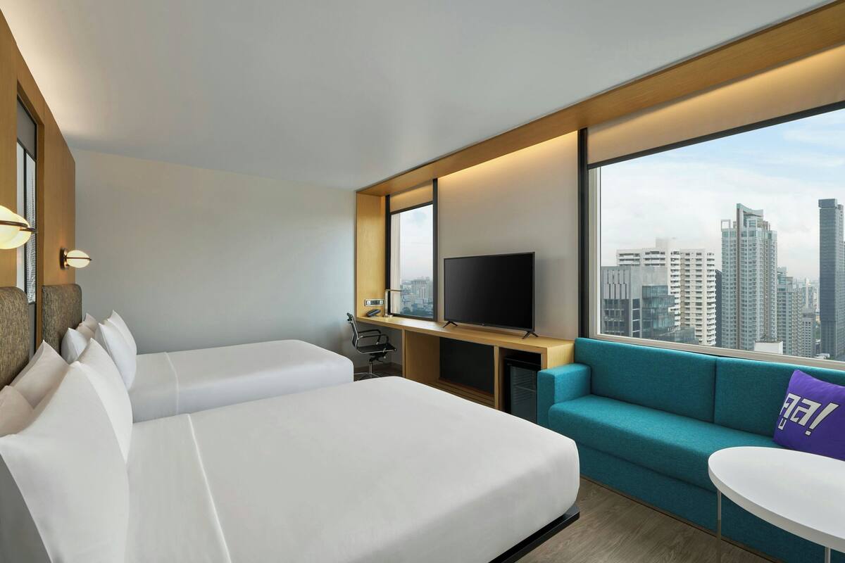 Hypo-allergenic bedding available, minibar, in-room safe, desk