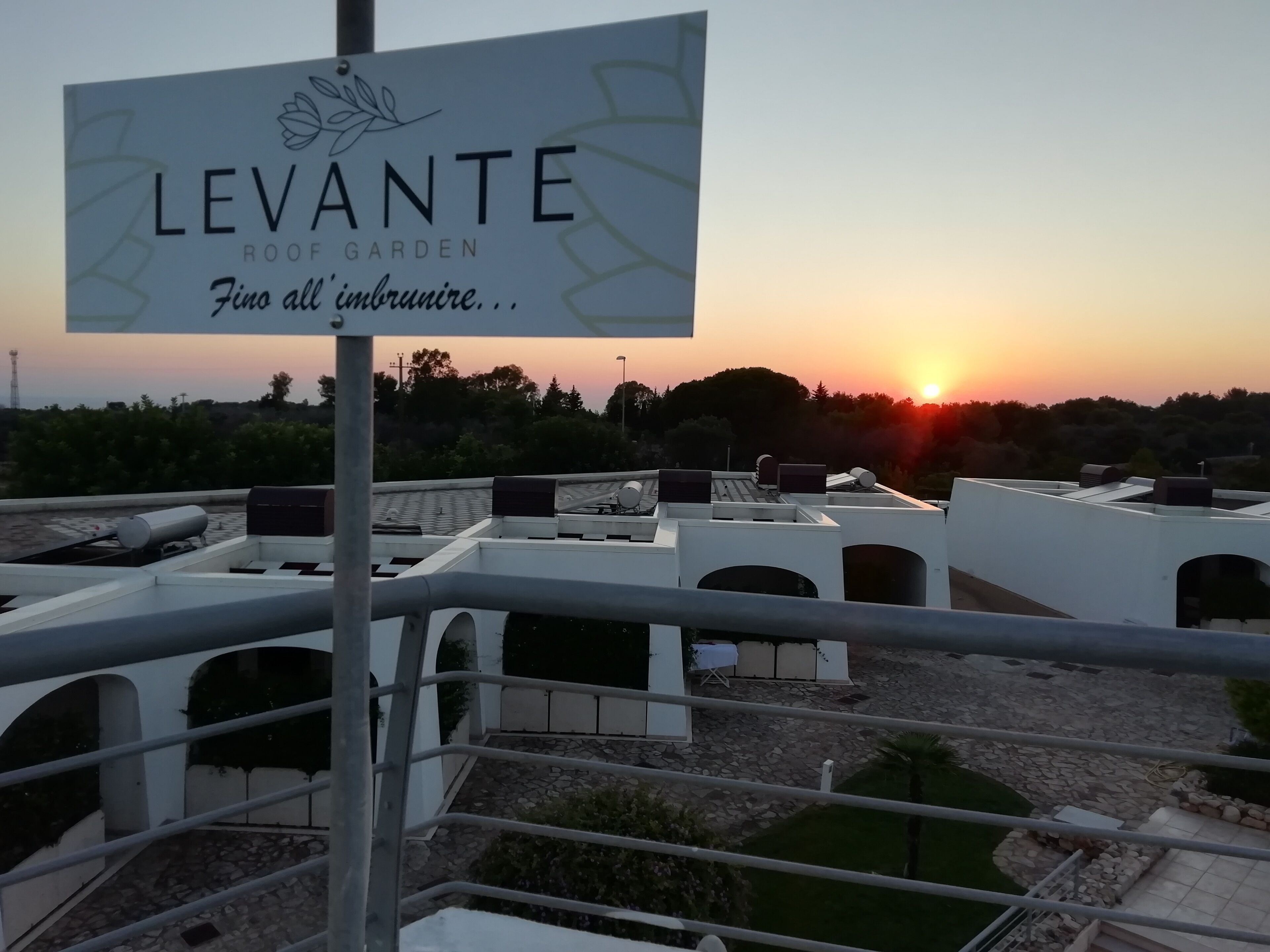 Rooftop terrace