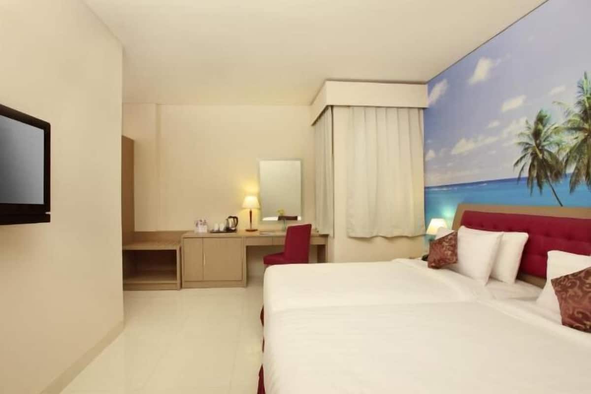 In-room safe, desk, blackout curtains, iron/ironing board