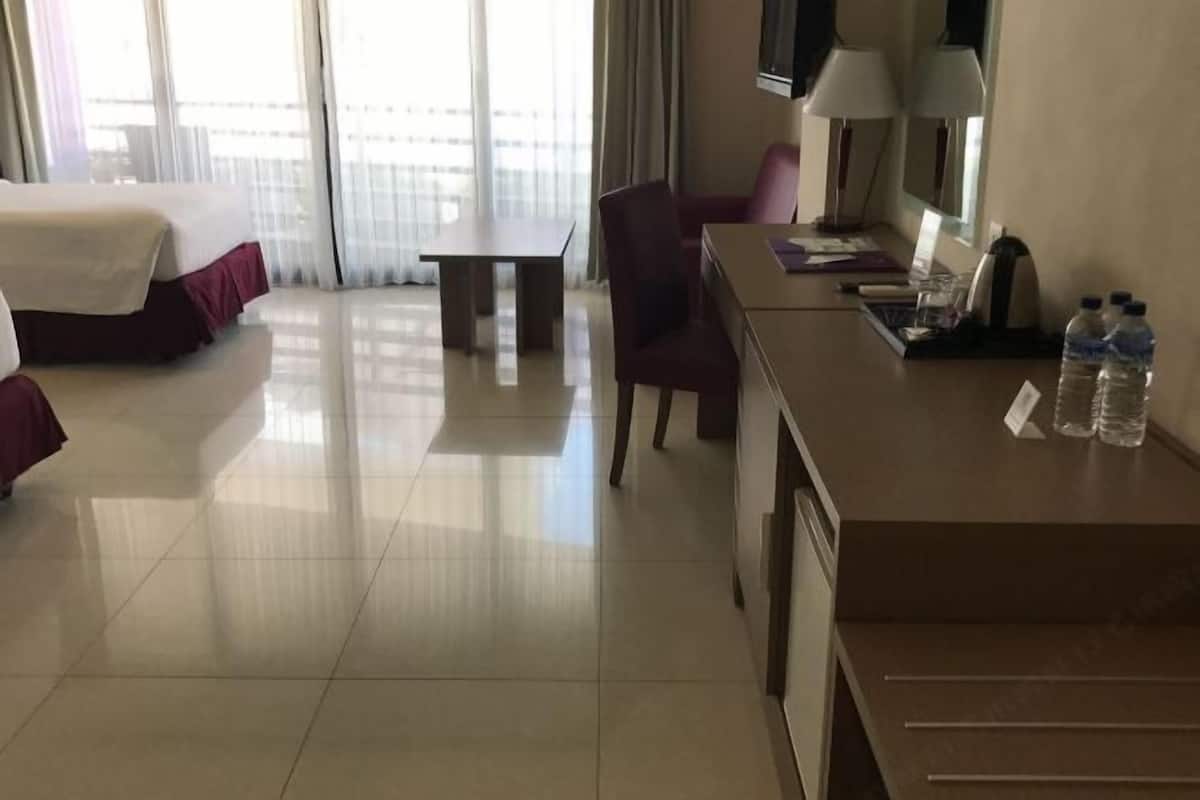 In-room safe, desk, blackout curtains, iron/ironing board