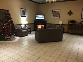 Sala de estar en el lobby