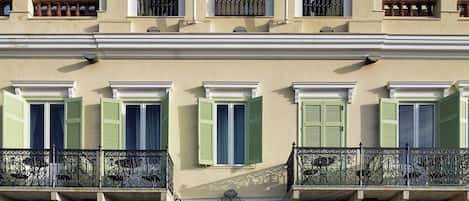 Facciata della struttura