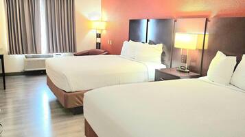 In-room safe, desk, laptop workspace, soundproofing