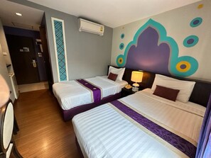 Minibar, in-room safe, desk, blackout curtains