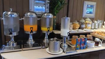 Daily continental breakfast for a fee