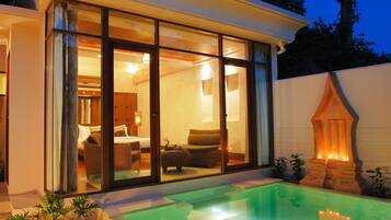 Pool Villa | 1 soveværelse, premium-sengetøj, Select Comfort-senge