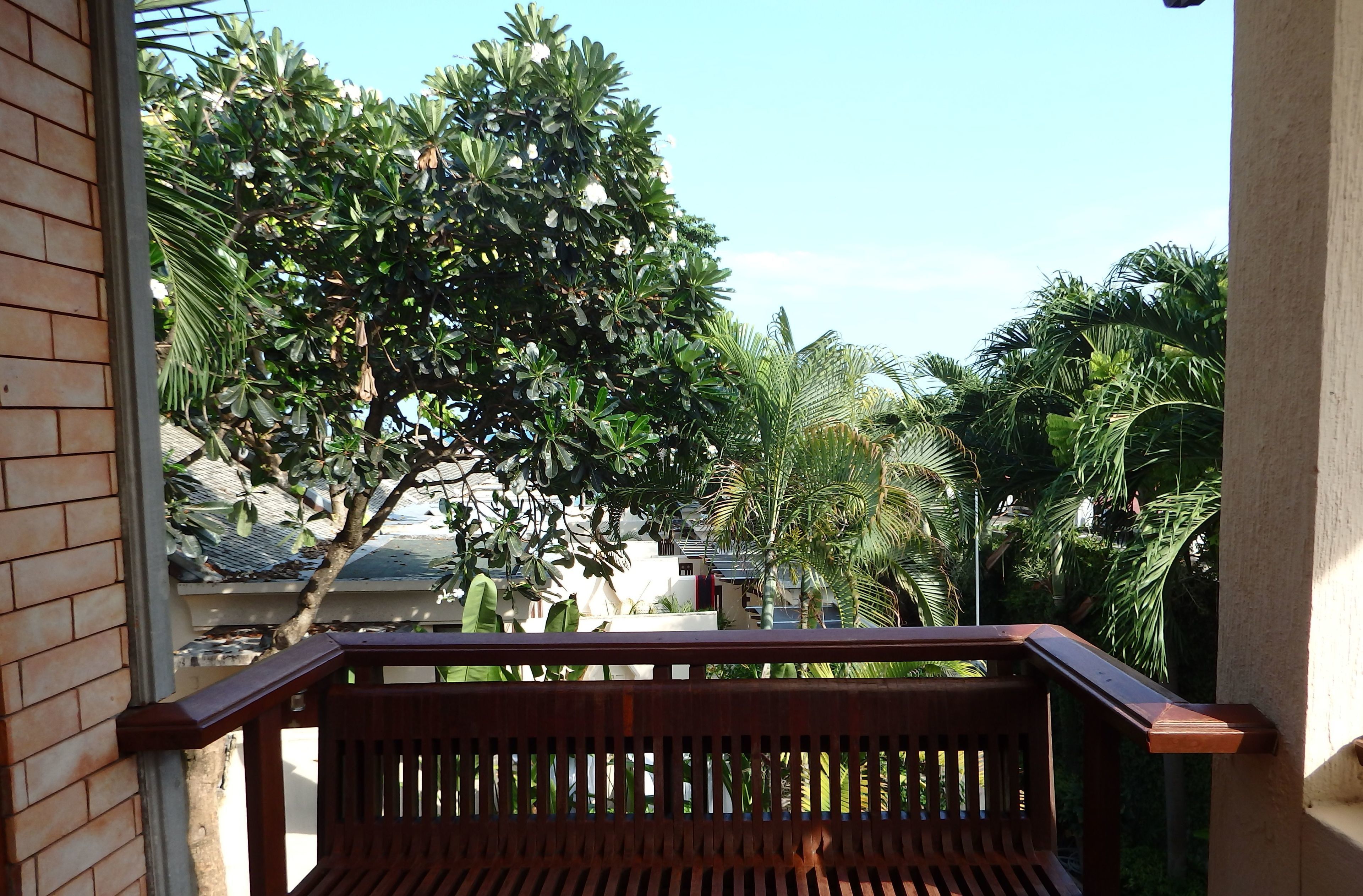 Pemandangan balkon