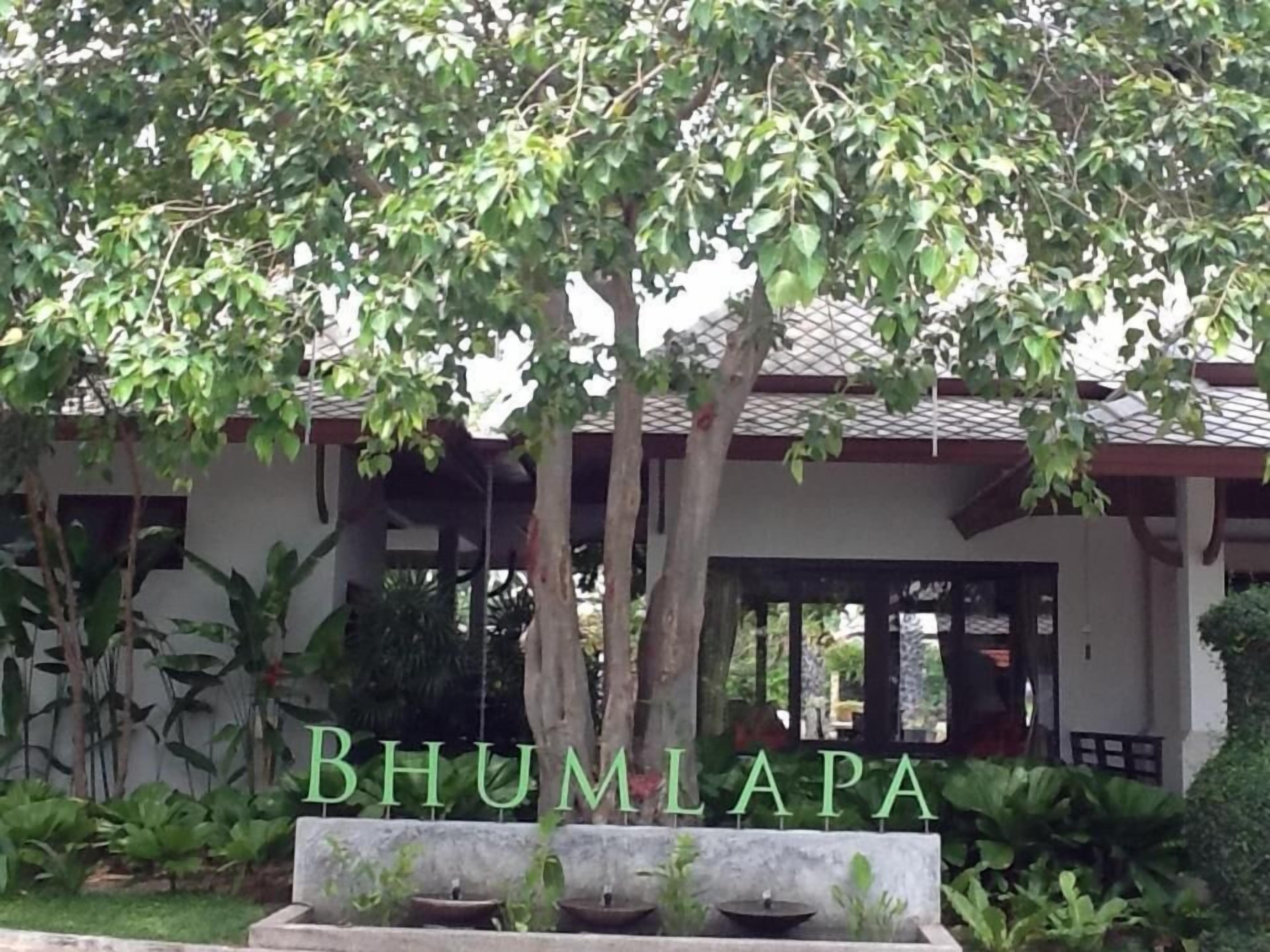 A building with the name 'BHUMLAPA' displayed prominently.