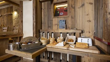 Morgenmadsbuffet hver dag mod et gebyr