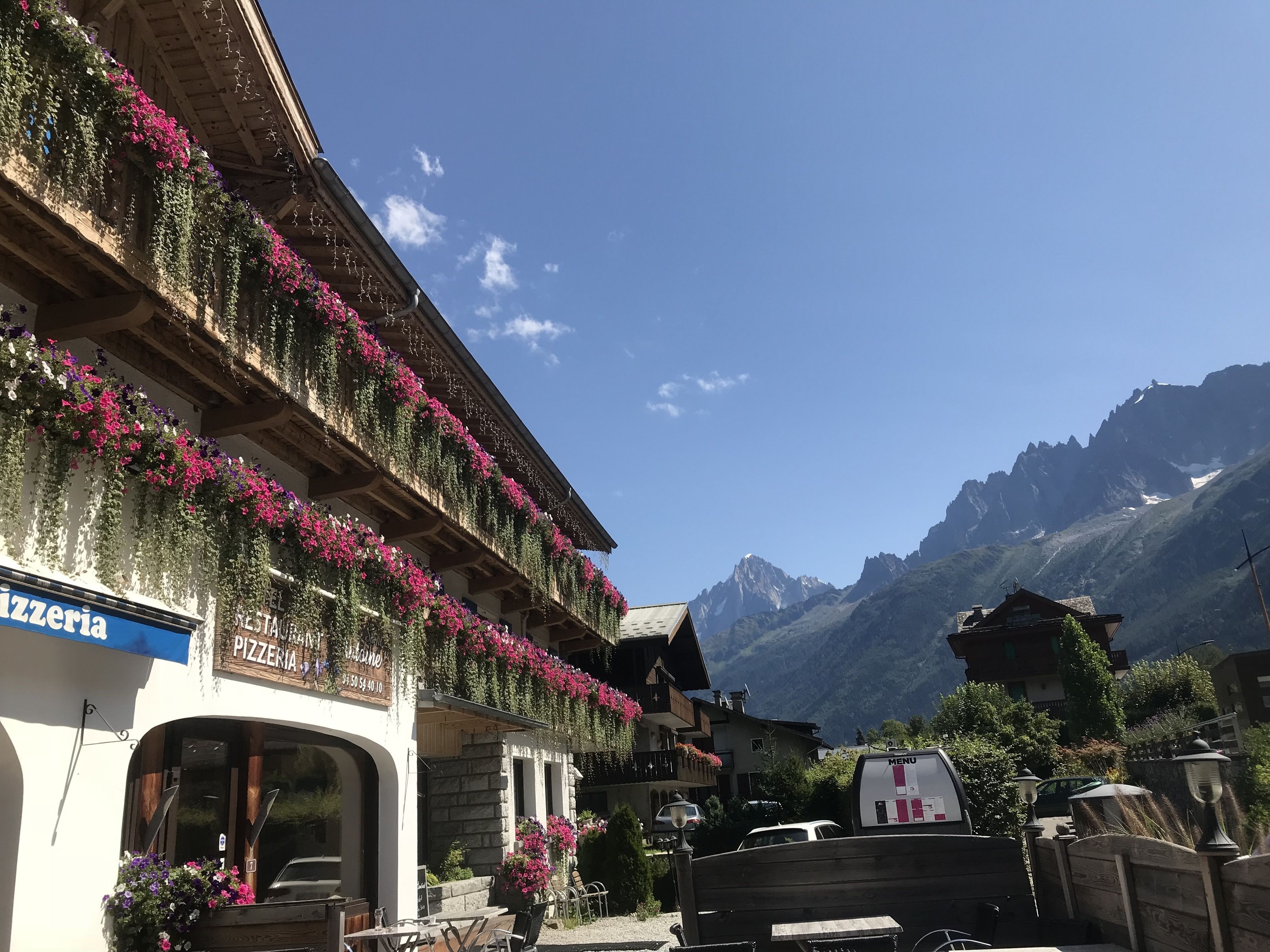 Vista para a montanha