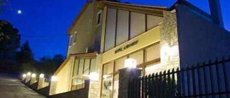 Front of property - evening/night