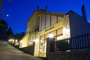 Front of property - evening/night - Ahilion (Kalavrita)