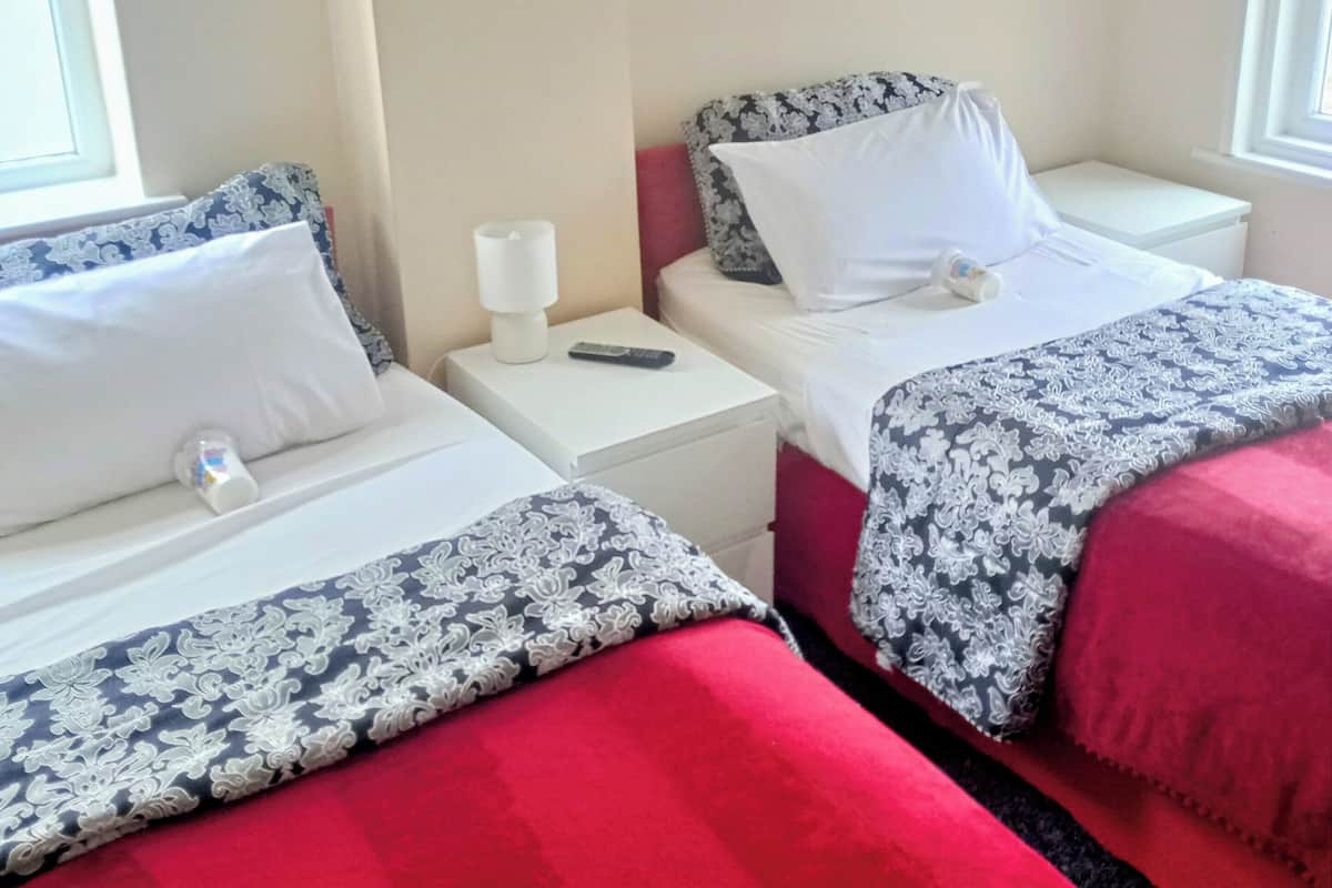 Apartamento familiar, 2 habitaciones | Ropa de cama de alta calidad y colchones Select Comfort