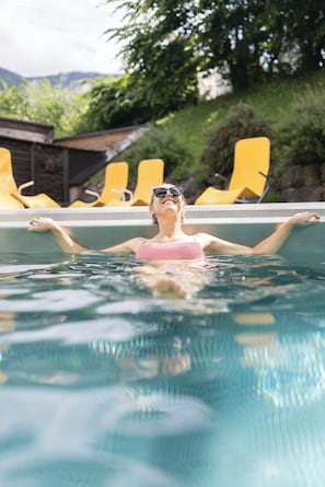 Indoor pool, open 6:30 AM to 8:00 PM, sun loungers