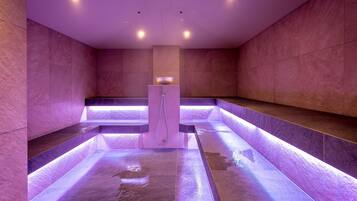Sauna, Körperbehandlungen, Aromatherapie, Warmsteinmassagen