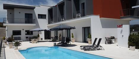 Façade de l’hébergement