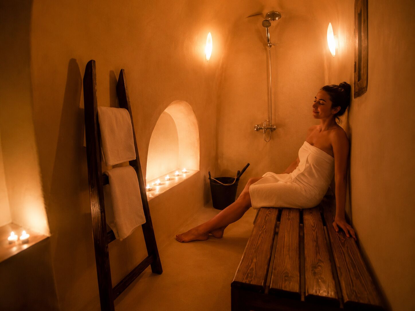Baño turco o hammam, tratamientos corporales y exfoliaciones corporales 