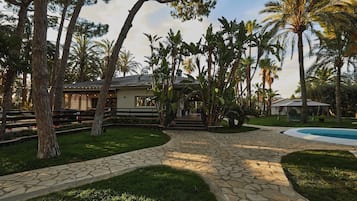 Voorkant van accommodatie