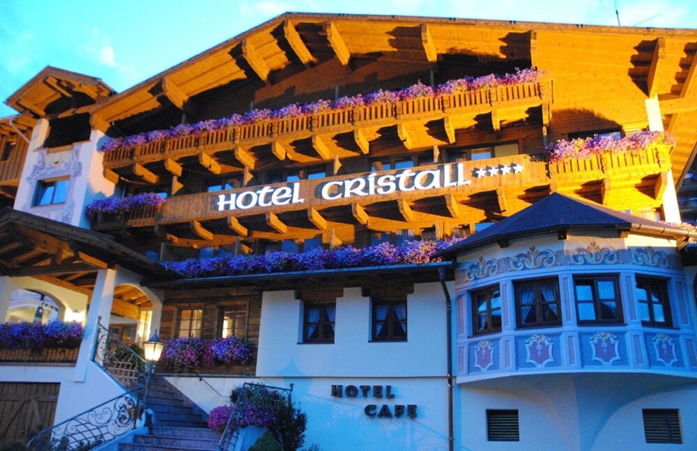 front of property – evening/night