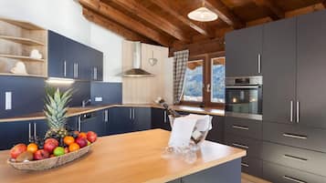 Panoramic-Penthouse, 4 Schlafzimmer, Balkon, Bergblick | Eigene Küche