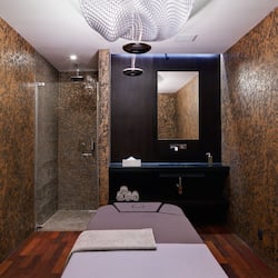 Sauna, hot tub, body treatments, hydrotherapy, aromatherapy, body wraps