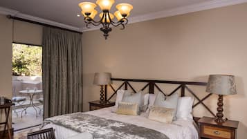 1 Schlafzimmer, hochwertige Bettwaren, Daunenbettdecken, Minibar