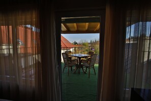 Studio, terrasse, vue ville | Terrasse/Patio