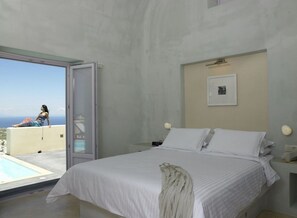 Villa, 3 Bedrooms, Private Pool | Egyptian cotton sheets, premium bedding, free minibar items