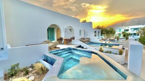 Luxury Suite, Beachfront (Plunge Pool) | Terrasse/Patio