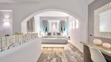 Hypo-allergenic bedding, in-room safe, individually decorated
