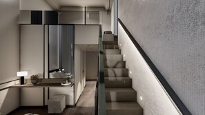 Deluxe Suite, Pool View | 2 bilik tidur, peralatan tempat tidur premium, tilam berlapik 