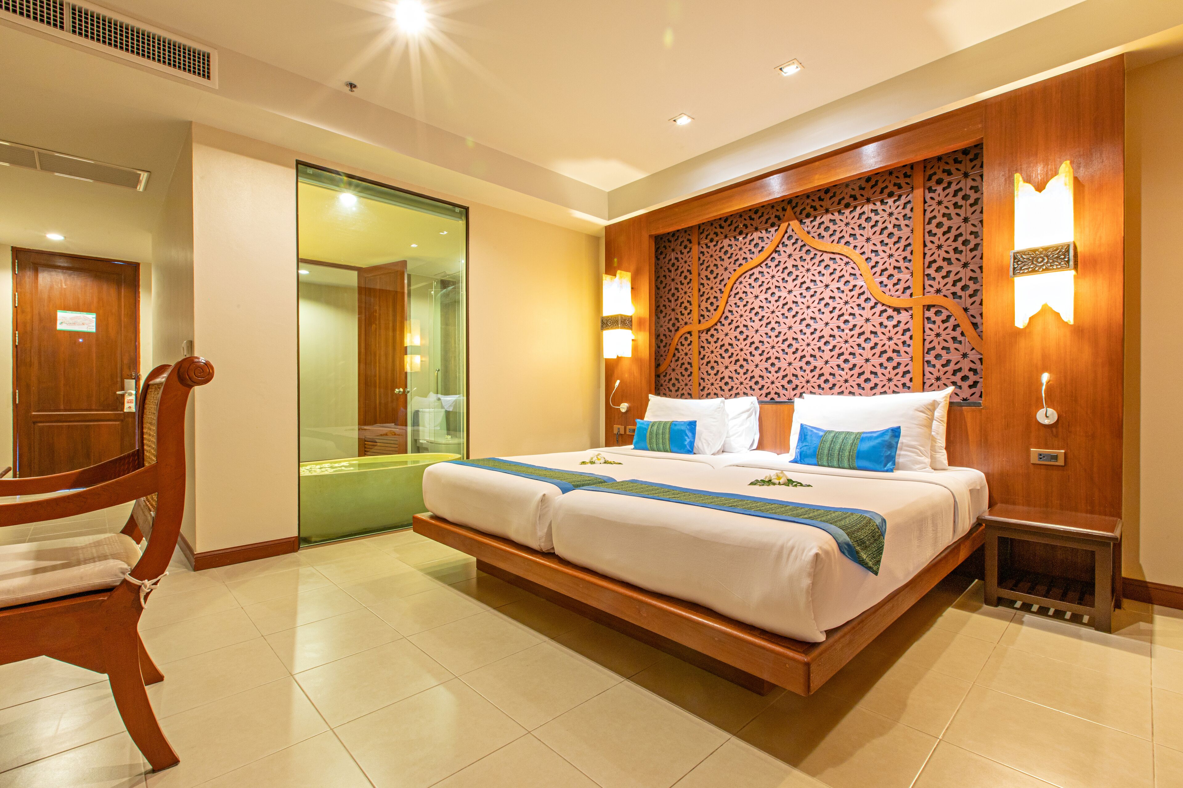 superior room, pool view | 1 bedroom, pillow-top beds, minibar, in-room safe