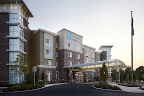 Majoituspaikan julkisivu